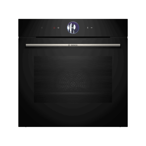 BOSCH Series 8 Built-In Oven 60 cm – Home Connect, 4D Hot Air, TFT Touch Display Plus