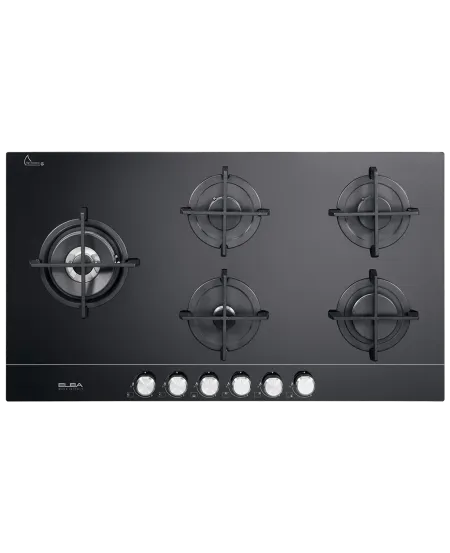 ELBA ELIO 95-565 CG Built-In Glass Hobs 90cm