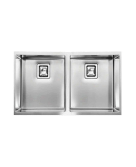 CM ELITE HMD7744 Double Bowl Stainless Steel Handmade Sink 770 X 440 cm