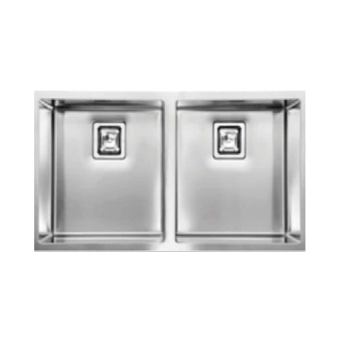 CM ELITE HMD7744 Double Bowl Stainless Steel Handmade Sink 770 X 440 cm