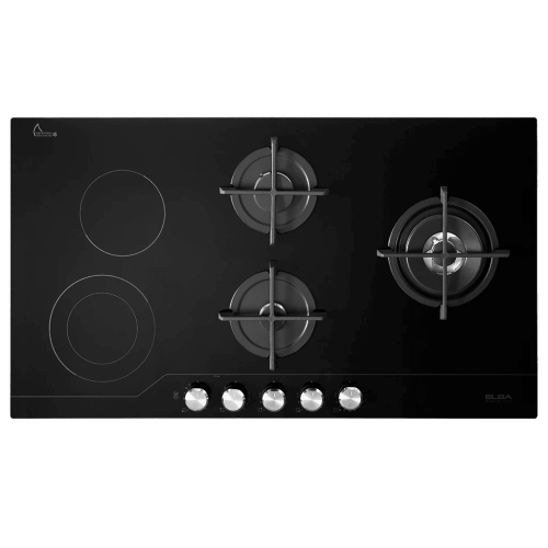 ELBA ELIO EN95-567 CG Built-In Hybrid Gas/Electric Hob​ 90cm