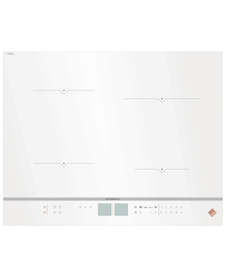 De Dietrich DPI7670W White Induction Hob 65cm