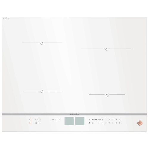 De Dietrich DPI7670W White Induction Hob 65cm