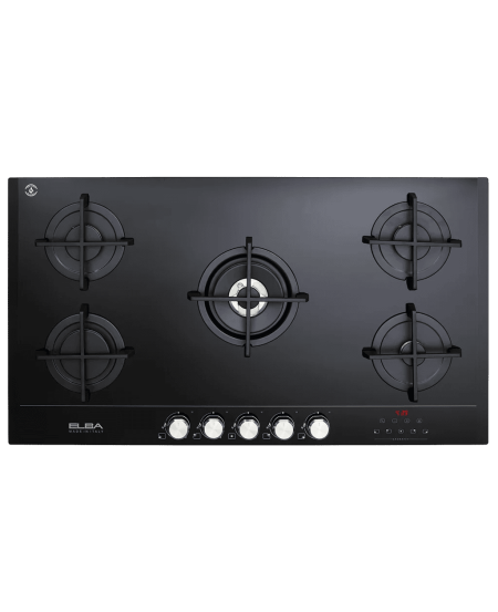 ELBA ELIO 95 G-Matik Built-In Gas On Glass Hob 90cm