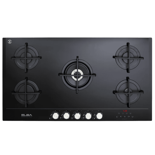 ELBA ELIO 95 G-Matik Built-In Gas On Glass Hob 90cm