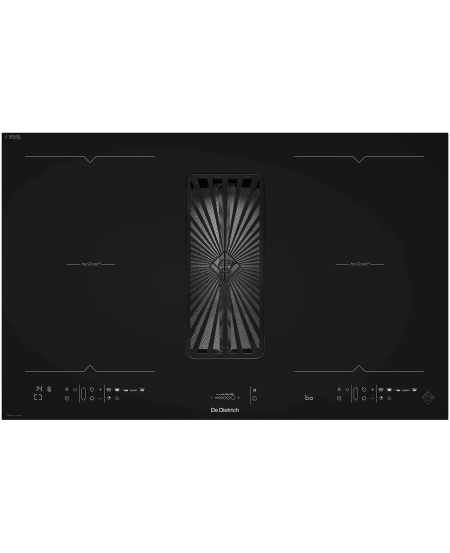 De Dietrich DPI7888BH Induction Hob with Built-in Extractor 80cm