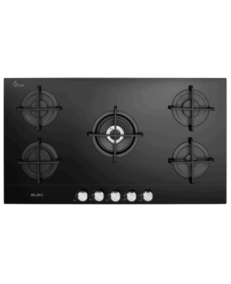 ELBA ELIO 95-545 CG Built-In Gas On Glass Hob 90cm