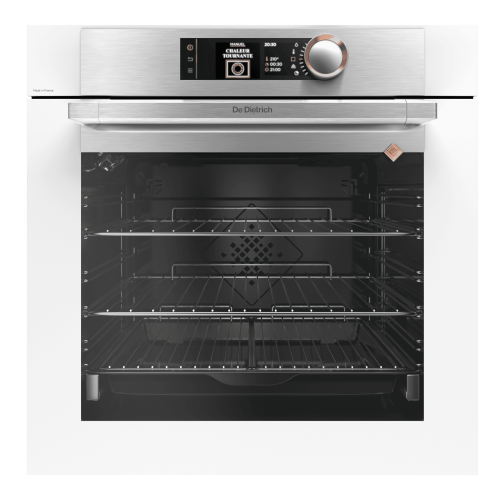 De Dietrich DOP8574W White Multifunction Plus Pyrolysis Perfect Sensor Oven